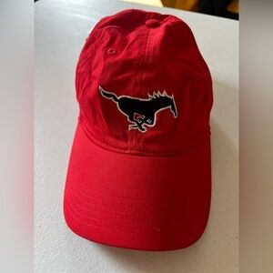 Under Armour Southern Methodist University SMU Mustangs Hat Cap Adjustable Red